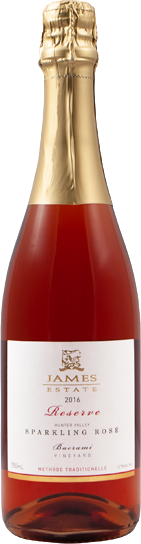 James Estate Reserve Baerami Vineyard Hunter Valley Sparkling Rose
